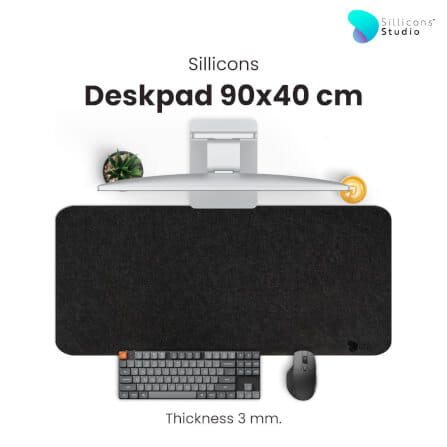  แผ่นรองเมาส์ สักกะหลาด Sillicons Desk pad size90x40 (รับประกันสินค้า 7 วัน)_0